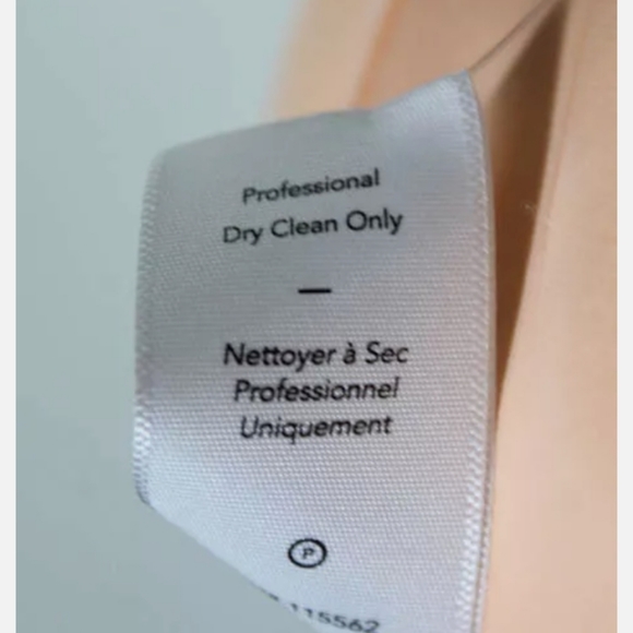 ELIZABETH AND JAMES PEACH CREW NECK GEORGIA DRESS - Picture 5 of 6